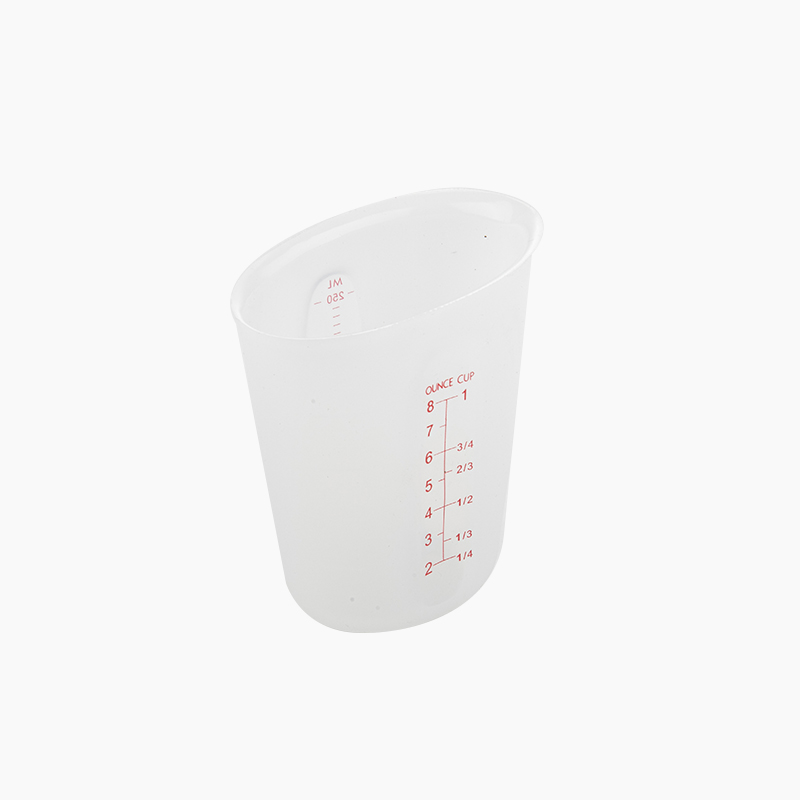 Taza medidora de silicona